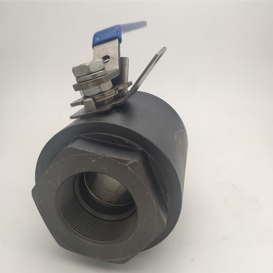 2PCS FULL BORE FORGED STEEL BALL VALVE