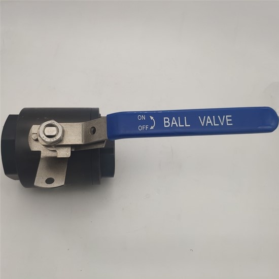 2PCS FULL BORE FORGED STEEL BALL VALVE