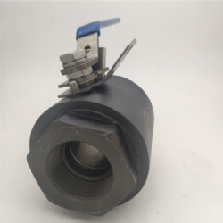2PCS FULL BORE FORGED STEEL BALL VALVE