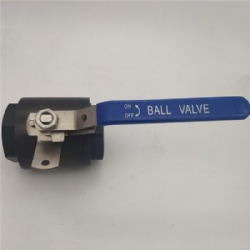 2PCS FULL BORE FORGED STEEL BALL VALVE