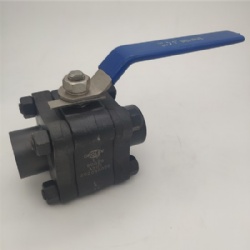 3PCS 800LB FORGED STEEL BALL VALVE